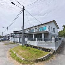 Full Loan End Lot wt Extra Land Facing Open 2 Sty Hillpark 2, Kajang
