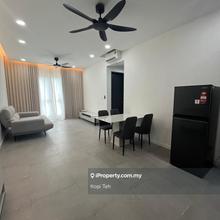 Cover Walkway 6 mins to LRT Muhibbah. Fully Furnished Whole Unit.