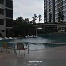Suria Residence with 2 balconies view swimming pool