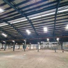 1.5 Story Detached Factory/ Warehouse For Rent