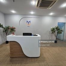 Partially Furnished Office with Lift