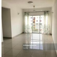 Hijauan puteri condo puchong bandar puteri for sale,partly furnished