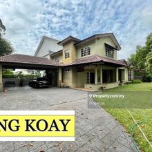 Corner House with Spacious Compound,  Security Guard available