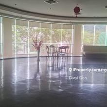 Corner, facing main road, partly furnished with aircond 