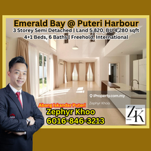Emerald Bay @ Puteri Harbour 3 Storey Semi Detached House