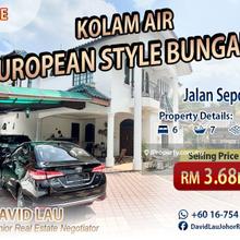 Kolam Air European Style Bungalow for Sale