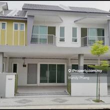 Pengkalan tiara double storey house for rent 