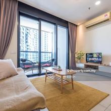 100% loan, 3r3b 1300sqft golf view, free fursnished & MOT