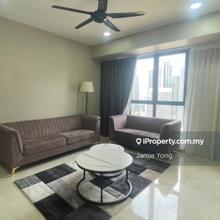 KL Trillion KLCC 2 Rooms 2 Baths 963sf Fully Furnished Balcony Stove