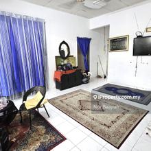 Ruang Tamu Luas, Full Loan, Apartmen Titiwangsa, Bandar Baru Uda