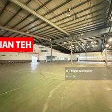 Detached Factory Warehouse Rent at Prai Perai