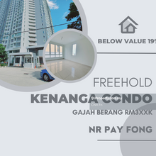 Below Value 19% Freehold Gajah Berang Pay Fong Kenanga Residence Condo