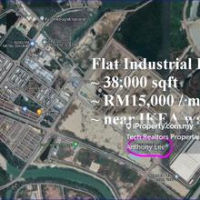 Flat Industrial Land Pulau Indah Westport Pelabuhan Barat Klang ikea
