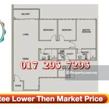 Badnar Sri Damansara Foresta Residency unit for auction