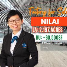 Freehold Detached factory For Sale @ Nilai Industrial Park, Nilai