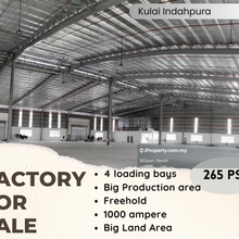 Indahpura Kulai Johor Factory for sale 