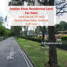 Impian Emas Land, Land 14,757 Sqf, Golf View