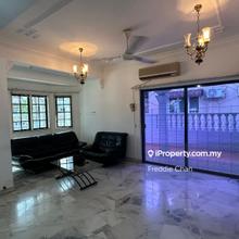 Endlot Double Storey House With Partly Furnished For Rent