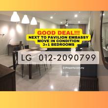 Cheap! Move in Condition. Next to Pavilion Embassy, Ampang, KLCC 
