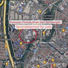 Seri Kembangan Semi-detached factory for sale 