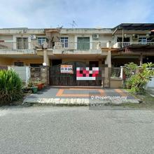 Freehold 24 feet width terrace house for sale at Klebang Damai Chemor