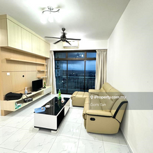 Full Loan sky garden Setia Tropika 3 rooms partial furnished