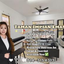 Taman Impian Emas @ End Lot 2-storey Terrace House