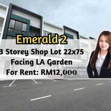 Emerald 2 @ Austin Crest, 3 Storey Shop Lot 22x75, Facing La Garden