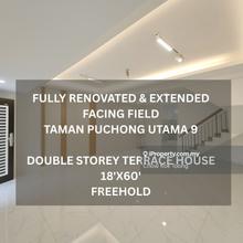 Reno Extended 2 Storey Terrace House For Sale, Taman Puchong Utama 9 