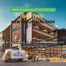 Banting New Modern Factory, 15 minutes to KLIA, with 5-G & E V Infra
