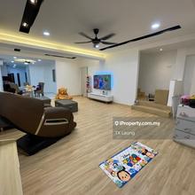 Freehold cheng perdana double storey for sale! Fully furnished