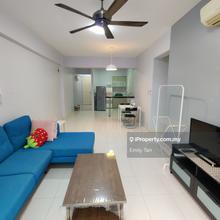 Perdana Emerald, fully furnished, ready move in, high flr, nearby Ikea