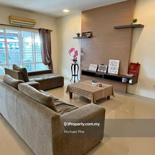 Stampin tengah double storey terrace house for rent