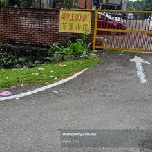 Apple court apt 960sf ,freehold 3r2b ,lagend mas ,len seng ,cheras
