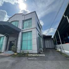 Warehouse and office for rent at Muara Tabuan For Rent