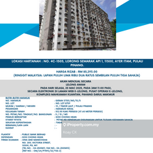 Auction Lorong Semarak Api 1 !! Below Market Price!!