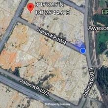 Kota puteri industrial land corner lot 