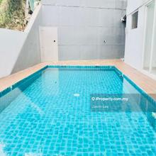 2 storey modern detached bungalow with swimming pool