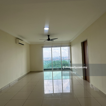 Partially  furnished corner unit is available for rent on now !