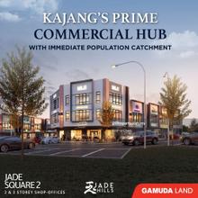 Jade Square 2 @ Kajang Brand New Shop Lot (Intermediate) G floor