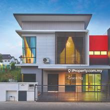 New 2sty Zero Lot Bungalow House 50x80 @ Shah Alam