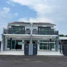 Full loan new double storey terrace house in Pusing perak