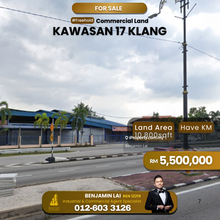 Kawasan 17, Klang Commercial Land for Sale 