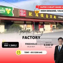 Value Buy! Bank Lelong Factory @ Temerloh Industrial Park Mentakab