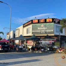 Ambang Botanic 3 Double Storey Shop Lot sell with tenancy