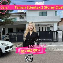 Pasir Gudang Taman Scientex Renovated 2 Storey Cluster House 4bed