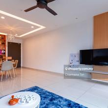 Kepong The Henge Condo lake view fully furnished tastefully renovated