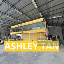 High Exposure Mainroad Warehouse & 2-Sty Office Jawi Big Access Gate