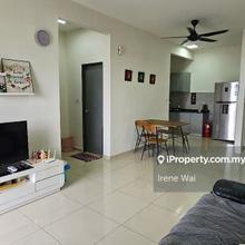 Fully furnished 2 Rooms apartment @ Ipoh Town for Sales