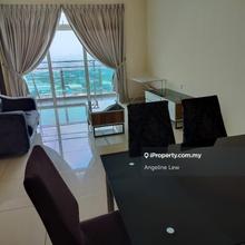 M condo fully furnished and very good location high floor unit